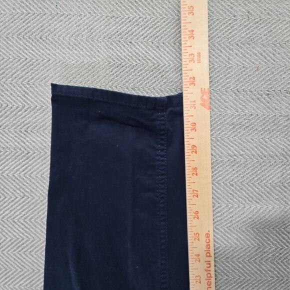 Member's Mark Mason Chino Men's Size W34xL32 Navy Stretch Style M721480 5 Pocket - Picture 15 of 16